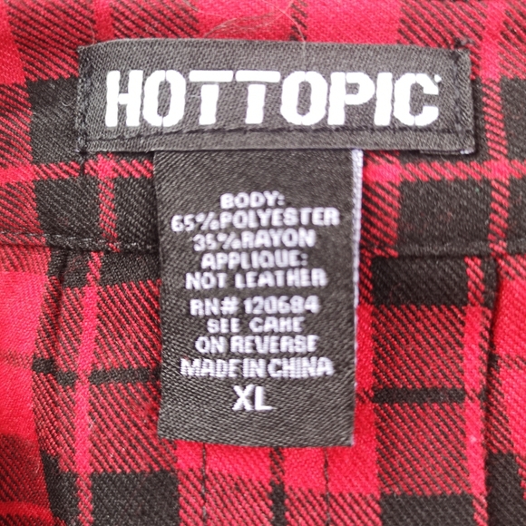 Hot Topic plaid skirt - Picture 3 of 3